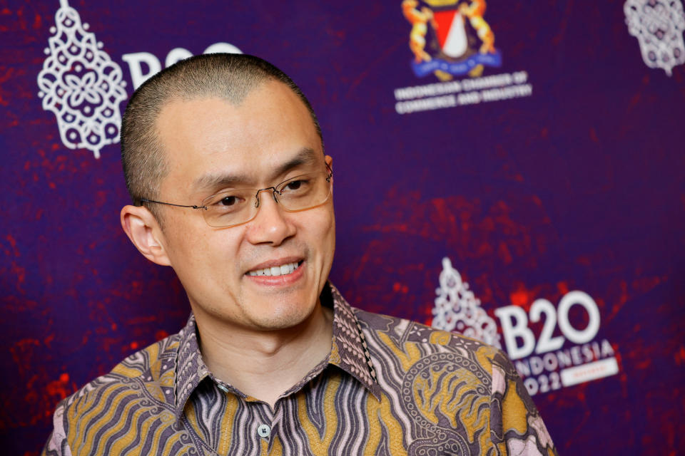 Changpeng Zhao, Binance's Chief Executive Officer attends the B20 Summit, ahead of the G20 leaders' summit, in Nusa Dua, Bali, Indonesia, November 14, 2022. REUTERS/Willy Kurniawan