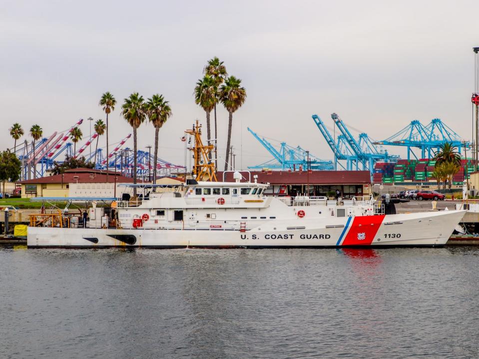 Port of Los Angeles and Long Beach Port Congestion - Los Angeles/Long Beach Harbor Tour 2021