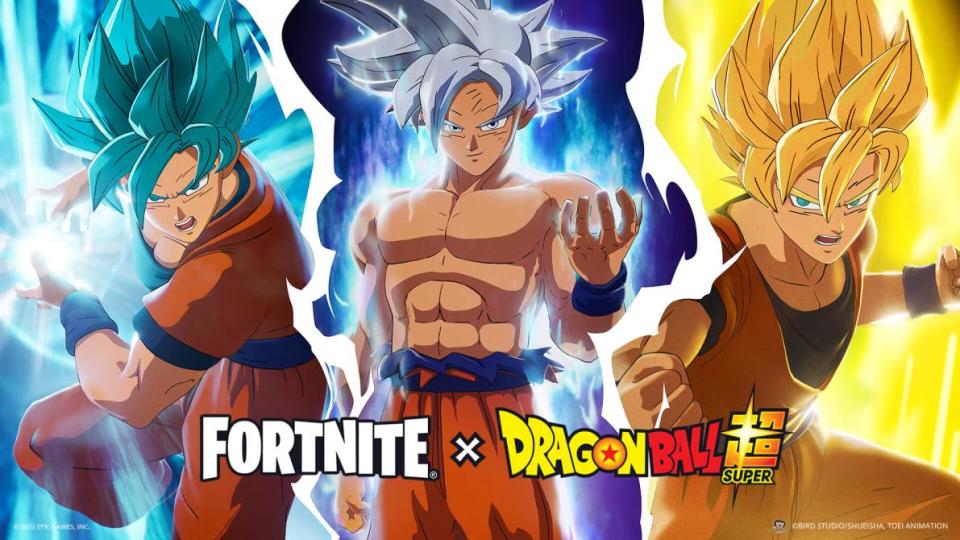 Así luce el contenido de <em>Dragon Ball</em> para <em>Fortnite</em>