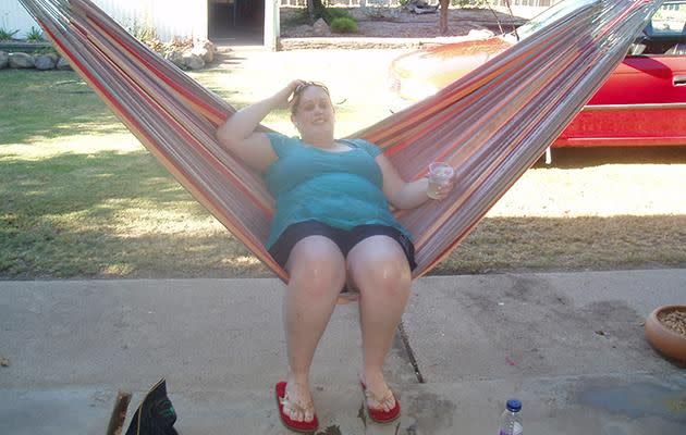 Brooke was so embarrassed by her weight that she decided to take action. Photo: Caters.