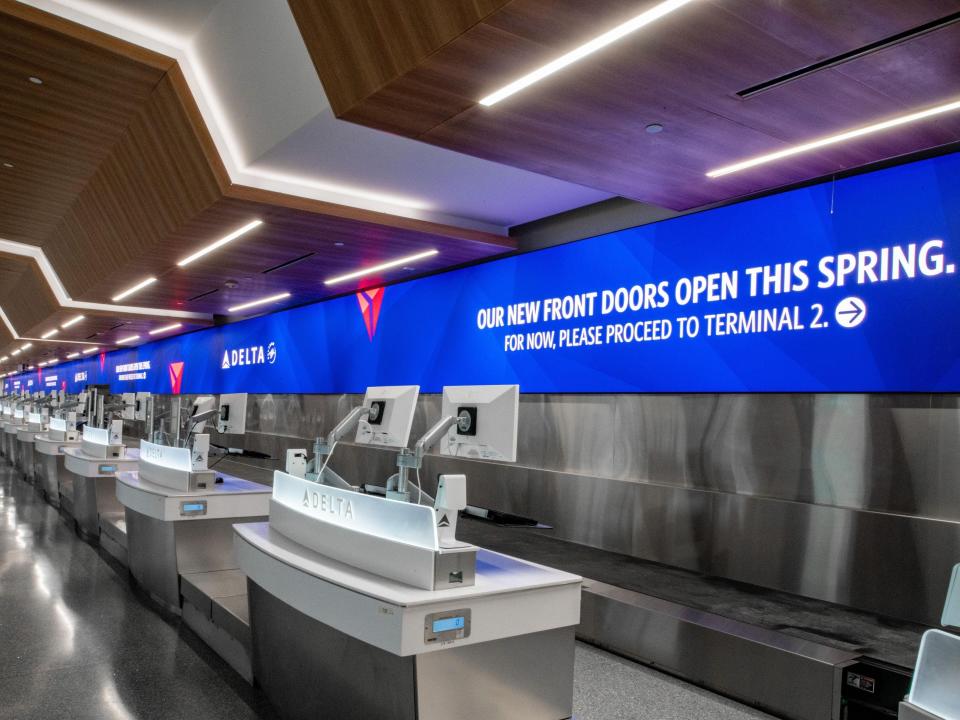 Delta Sky Way project at Los Angeles International Airport.