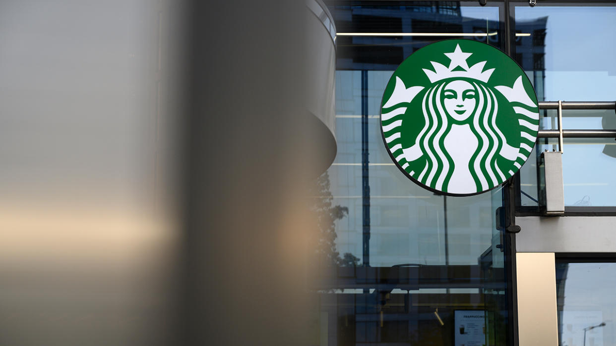 Starbucks logo in Poland