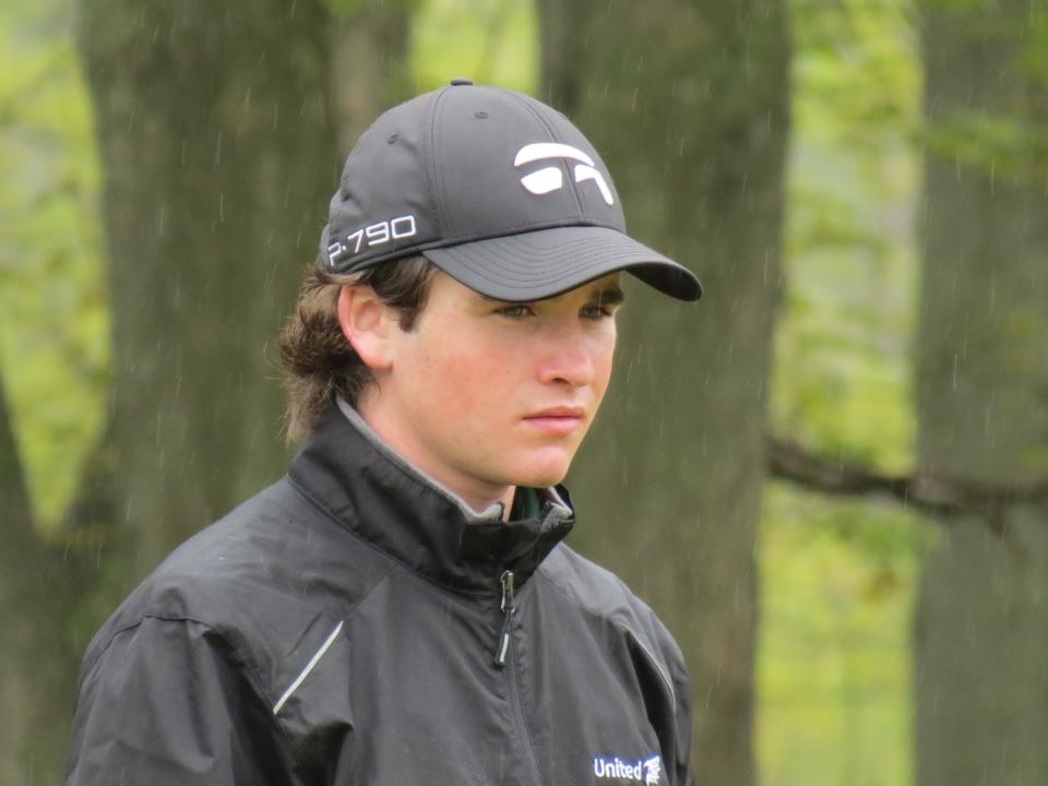 Harry Cohen, shown here at the Big North Championship, was medalist at the North 1 and 2, Group 3 golf sectional at Preakness Valley GC in Wayne on Tuesday, May 10, 2022.