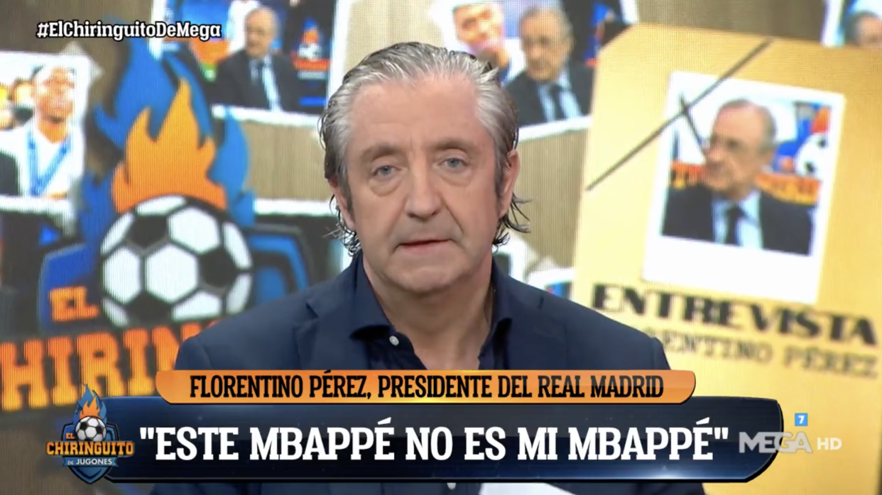 Josep Pedrerol ha afirmado en 'El chiringuito de jugones' que es mejor que Kylian Mbappé no haya fichado por el Real Madrid.