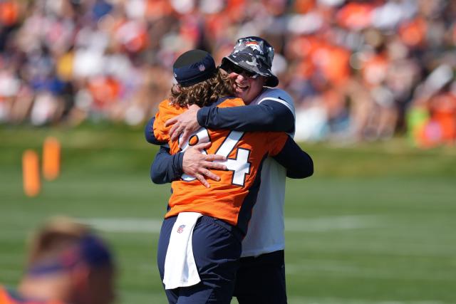 He's having a blast': Happy-go-lucky Broncos coach Nathaniel Hackett is no  typical NFL taskmaster