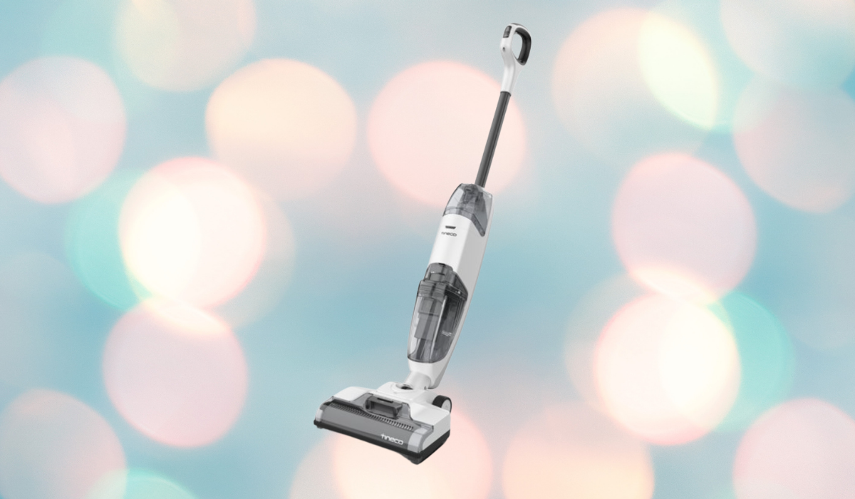 Suck it up with the perfect vacuum/mop combo. (Photo: Walmart)