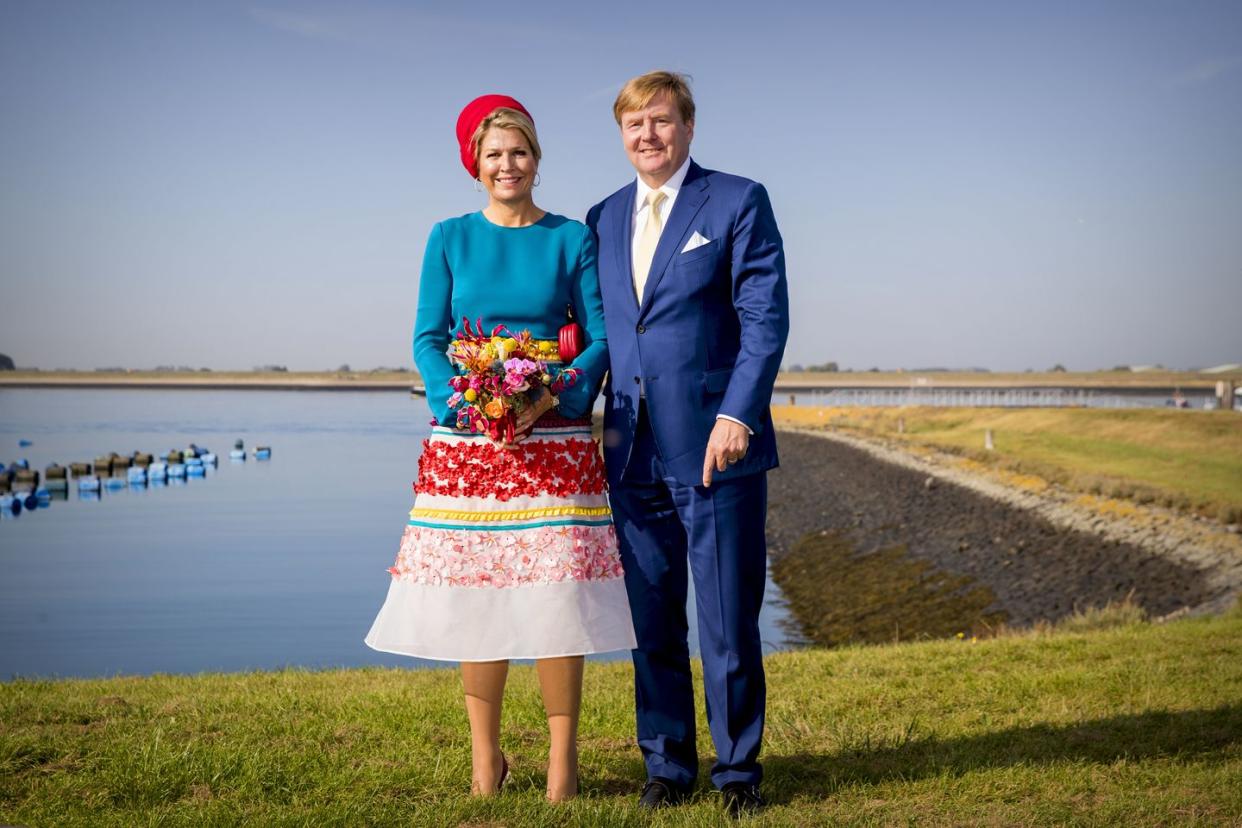 king willem alexander of the netherlands and maxima of the netherlands visit zeeland