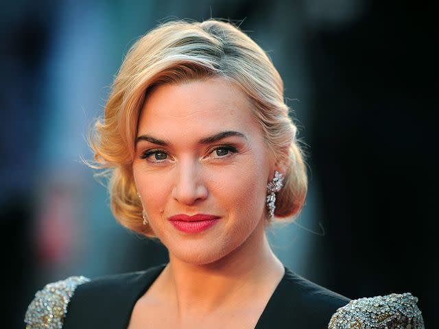 CARL COURT/AFP/Getty Images Kate Winslet attends the world premiere of 'Titanic 3D' in London on March 27, 2012.