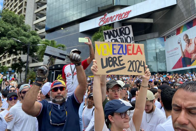 Protestas en Venezuela contra el gobierno de Nicolás Maduro