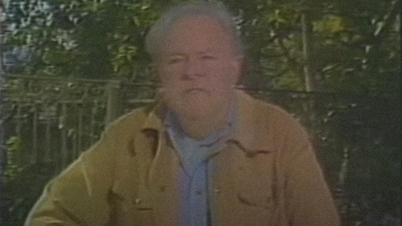 Screenshot of Carroll O'Connor in a Ted Kennedy campaign ad