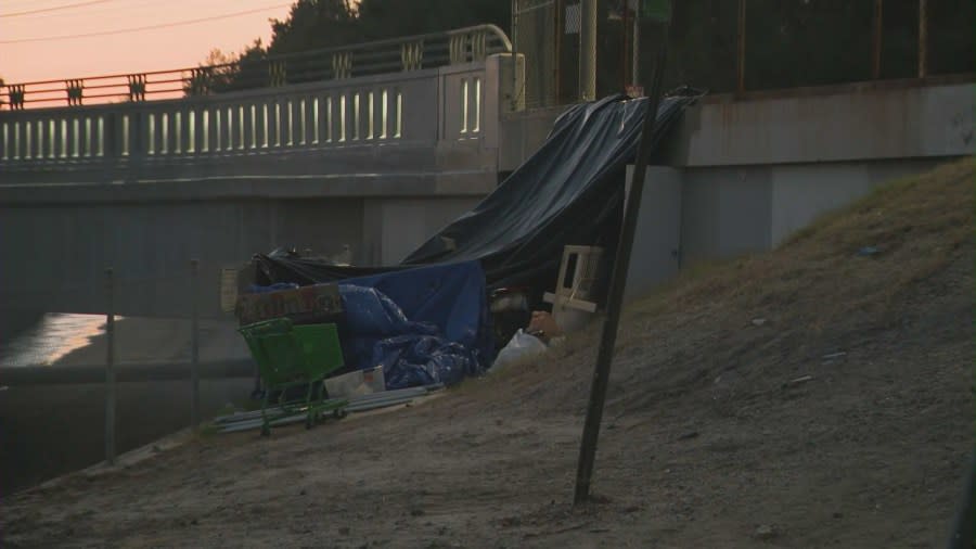 Studio City residents are concerned about a Homeless encampent in Studio City on top of a high pressure natural gas pipeline