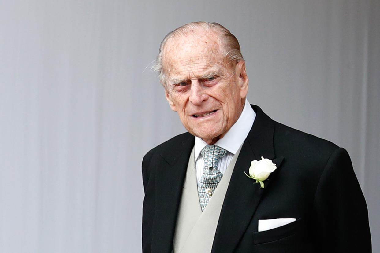 The Duke of Edinburgh pictured at Princess Eugenie’s wedding in October 2018 [Photo: Getty]