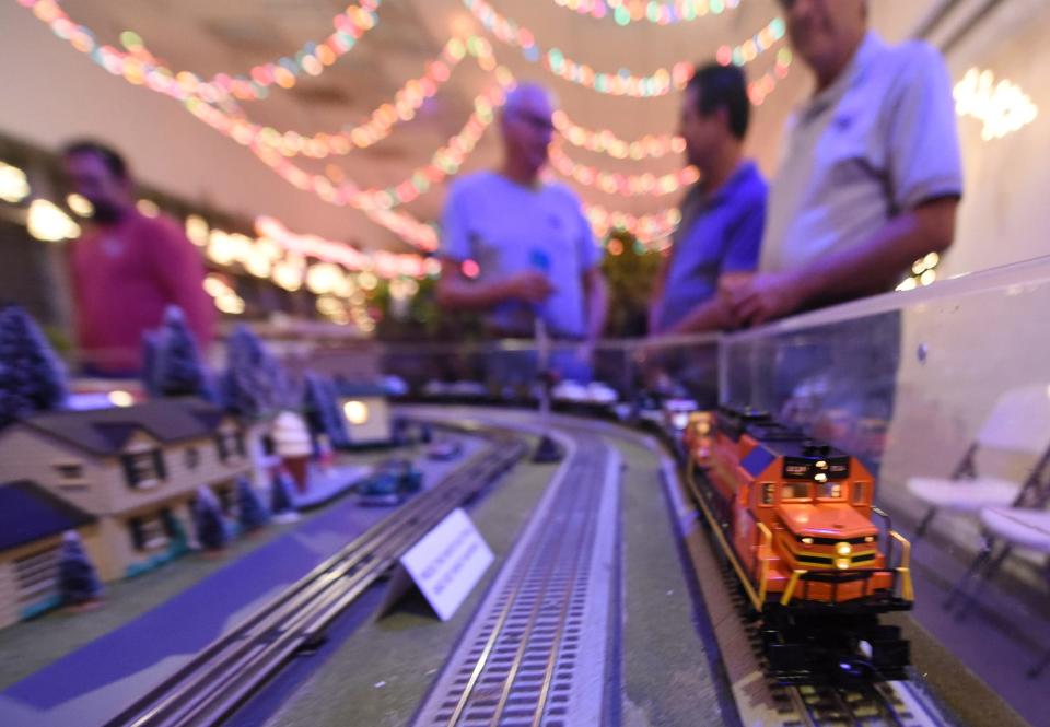 The Holiday Train Expo at Independence Mall, seen here in 2016.