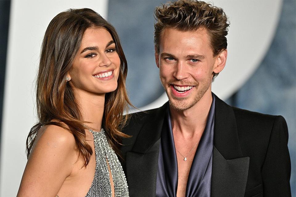 Kaia Gerber Makes a Dazzling Appearance to Support Boyfriend Austin