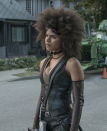 <p><strong>Joyfunny</strong></p><p>amazon.com</p><p><strong>$129.99</strong></p><p>In <em>Deadpool 2,</em> Domino subdues her foes with her telekinetic ability to bend circumstances in her favor. In other words, she's "lucky." Hopefully some of that luck when rub off when you wear this costume this Halloween. Who knows, you may even score some extra candy! </p>