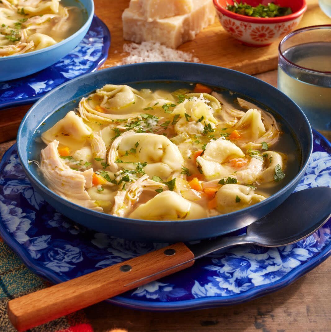 chicken tortellini soup fall recipe