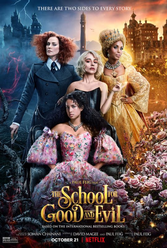 The School for Good and Evil poster