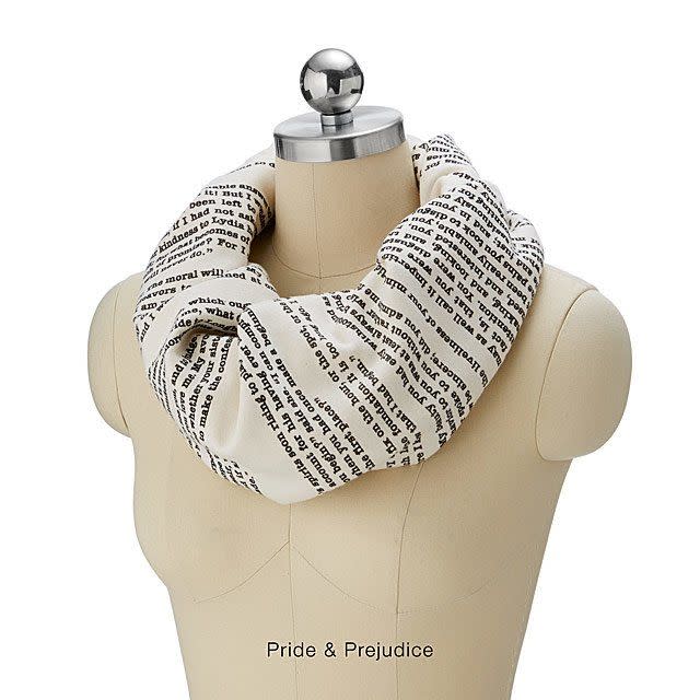 <p><a href="https://go.redirectingat.com?id=74968X1596630&url=https%3A%2F%2Fwww.uncommongoods.com%2Fproduct%2Fliterary-scarves&sref=https%3A%2F%2Fwww.womansday.com%2Flife%2Fentertainment%2Fg29551373%2Fgifts-for-book-lovers%2F" rel="nofollow noopener" target="_blank" data-ylk="slk:Shop Now;elm:context_link;itc:0;sec:content-canvas" class="link ">Shop Now</a></p><p>Literary Scarf</p><p>uncommongoods.com</p><p>$48.00</p><span class="copyright">Tori Tissell</span>