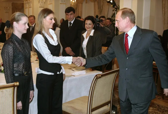 Alina Kabayeva Vladimir Putin