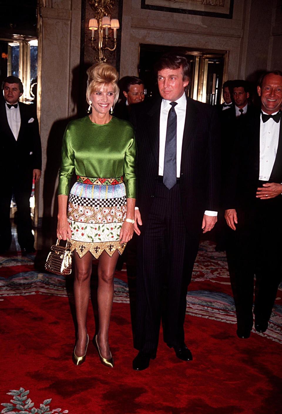 Donald and Ivana's divorce led her to utter the immortal and iconic words: "Don't get mad. Get everything."