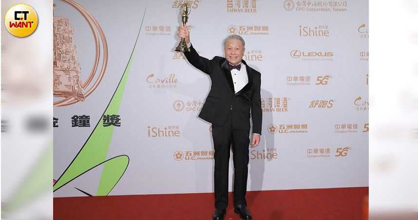 高齡85歲的林義雄，獲頒「終身貢獻獎」。（圖／攝影組）
