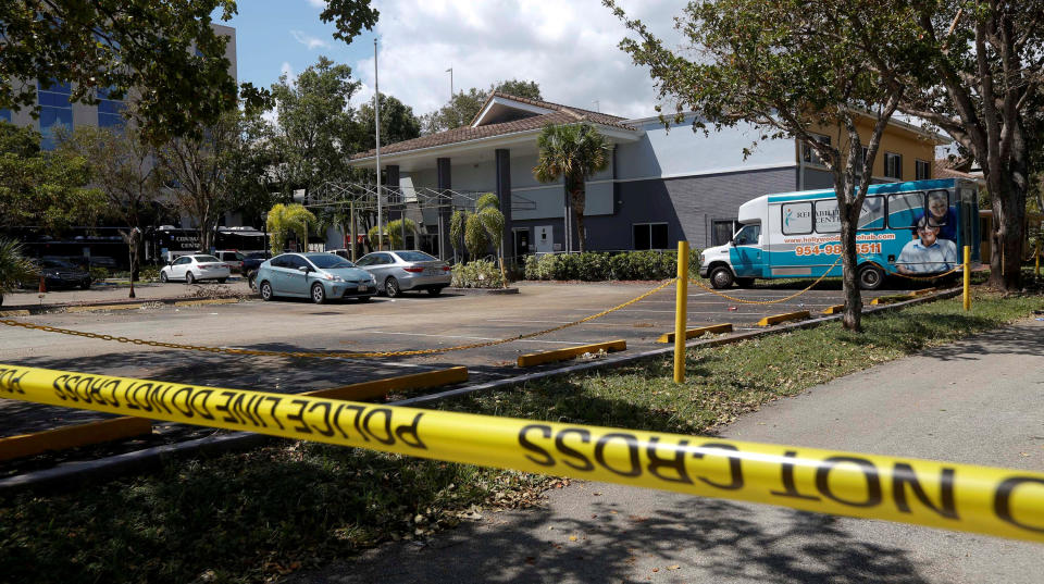 The Rehabilitation Center at&nbsp;Hollywood Hills is located in Hollwood, Florida, roughly 20 miles north of Miami. (Photo: Andrew Innerarity/Reuters)