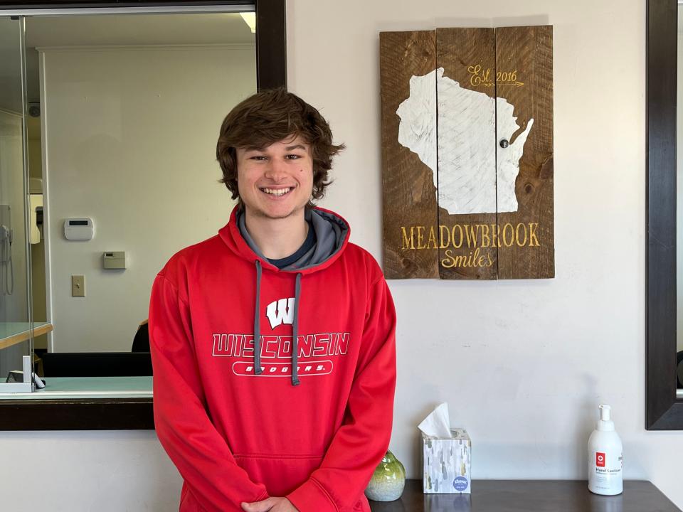 Nolan VanMiller, 17, spurred the partnership between Meadowbrook Smiles and the N.E.W. Community Shelter. When he volunteered at the shelter last year, he saw a need to help residents.