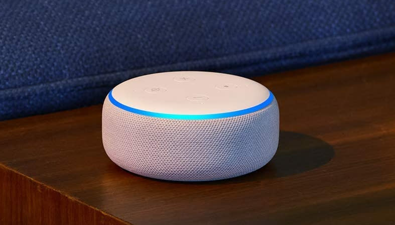 Consigue un mes de Amazon Music ilimitado y un Echo Dot por solo 1 dólar (Foto: Amazon).