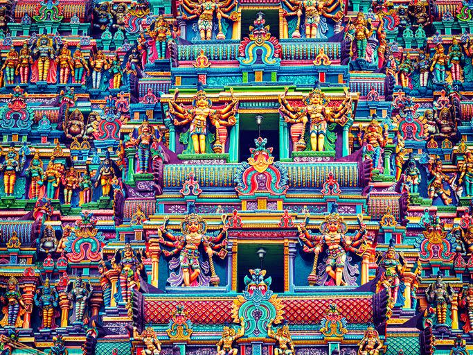 Meenakshi Amman Temple in Madurai, India