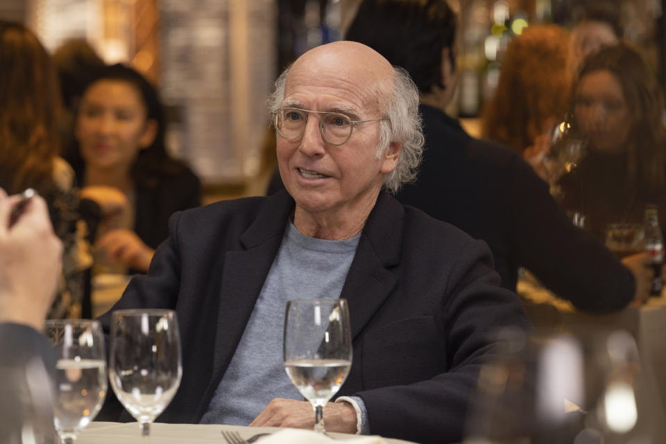 This image released by HBO shows Larry David in a scene from "Curb Your Enthusiasm." (HBO via AP)