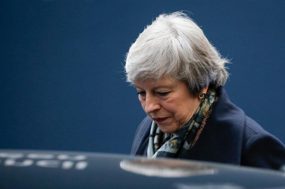 British Prime Minister Theresa May (EPA)