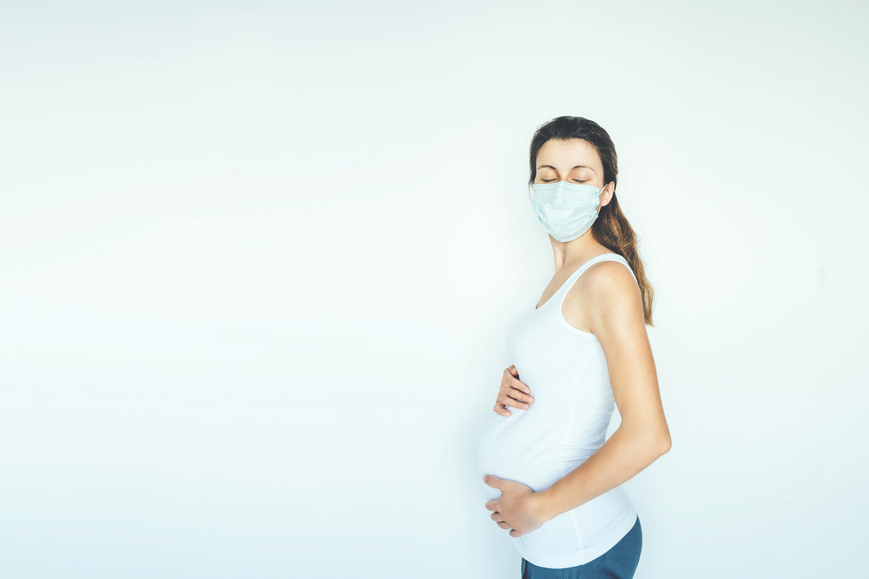 A new study from the New England Journal of Medicine suggests that pregnant women may not be at serious risk of illness from COVID-19. (Photo: Getty Images)