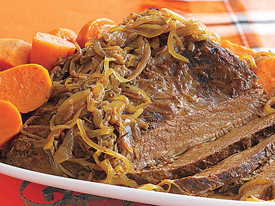 Braised Brisket with Sweet Potatoes