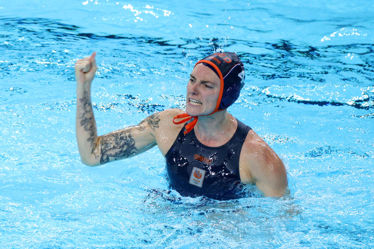 This is the first time the U.S. has failed to medal since women's water polo was added for the 2000 Olympics in Sydney. (Photo by Adam Pretty/Getty Images)