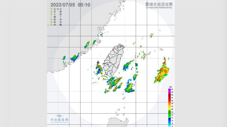 圖／中央氣象局