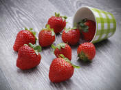 <p>Strawberries are rich source of Vitamin E. Studies reveal that person whose diet is rich in Vitamin E is three times less likely to develop macular degeneration that is the main cause of poor eyesight in the elderly. </p> <p><b>You may also like:</b> <br><a href="http://www.mdhil.com/puffy-eyes-get-rid-of-them-easily/" rel="nofollow noopener" target="_blank" data-ylk="slk:Video – Puffy eyes? Get rid of them easily;elm:context_link;itc:0;sec:content-canvas" class="link ">Video – Puffy eyes? Get rid of them easily</a> <br><a href="http://www.mdhil.com/guide-to-healthy-eating-this-summer/" rel="nofollow noopener" target="_blank" data-ylk="slk:Guide to healthy eating this summer;elm:context_link;itc:0;sec:content-canvas" class="link ">Guide to healthy eating this summer</a> <br><a href="http://www.mdhil.com/the-5-best-and-worst-foods-for-acidity/" rel="nofollow noopener" target="_blank" data-ylk="slk:The 5 Best and Worst Foods for Acidity;elm:context_link;itc:0;sec:content-canvas" class="link ">The 5 Best and Worst Foods for Acidity</a></p>