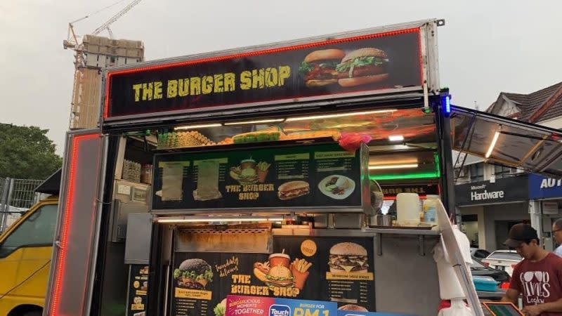 burger shop - truck