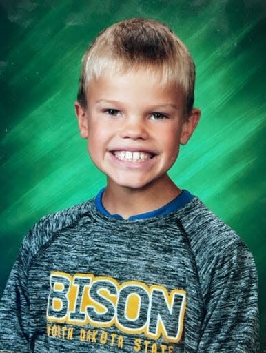 Ben Ness in second grade.