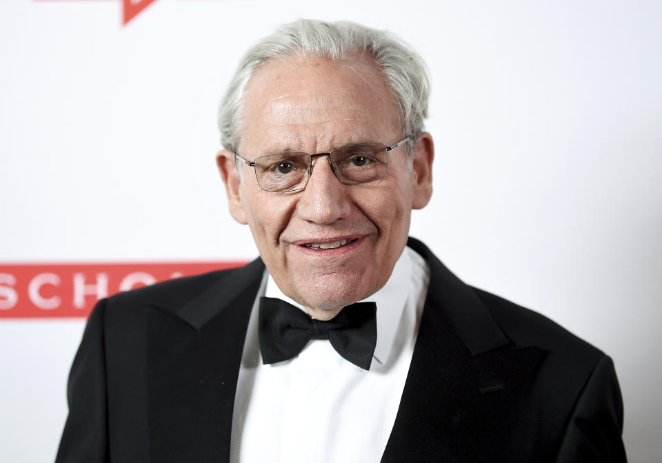 PEN literary service award recipient Bob Woodward attends the 2019 PEN America Literary Gala at the American Museum of Natural History on Tuesday, May 21, 2019, in New York. (Photo by Evan Agostini/Invision/AP)