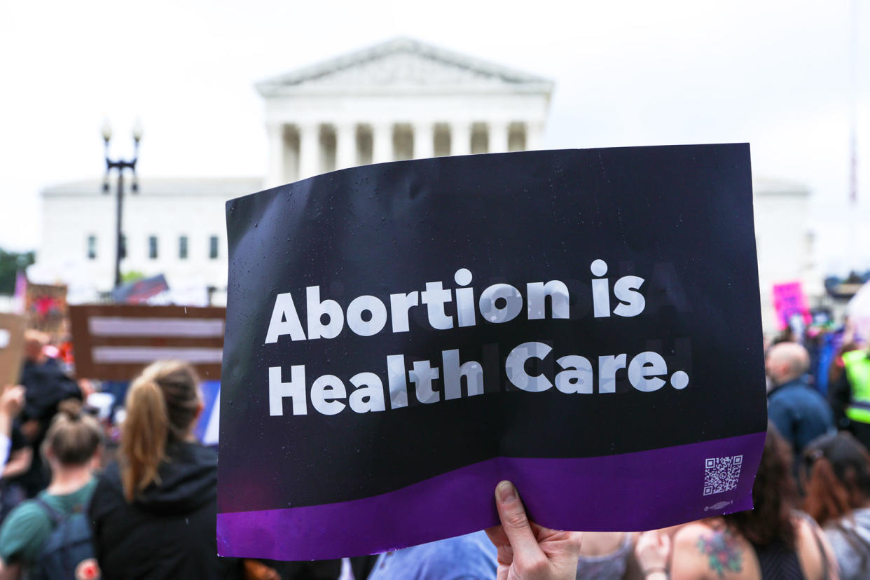 Abortion rights demonstrators Yasin Ozturk/Anadolu Agency via Getty Images