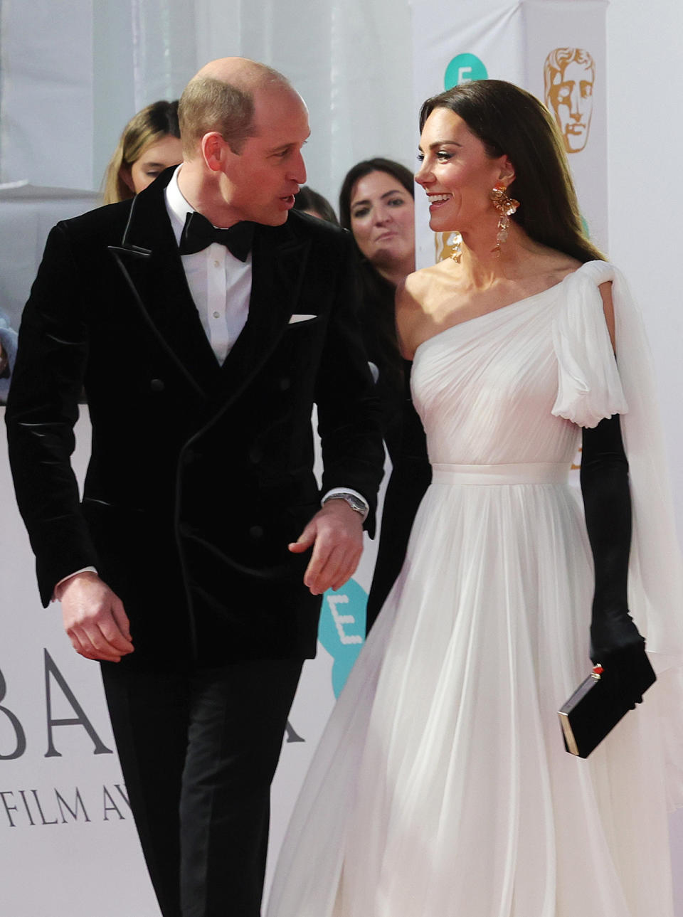 William and Kate at BAFTAs