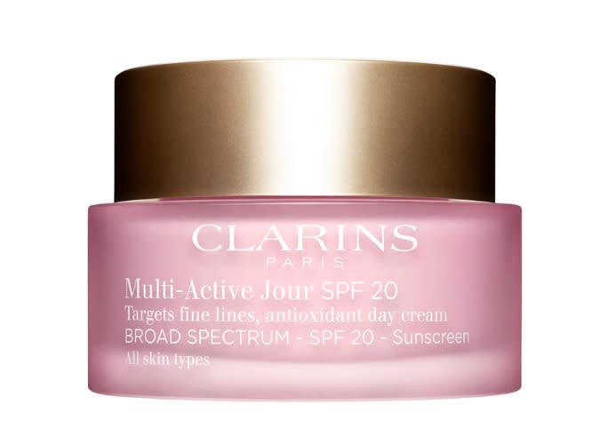 Clarins Multi-Active Day Cream SPF 20 - Credit: Clarins.