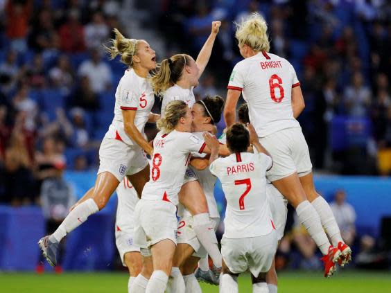 The Lionesses are now paid the same as the men's squad (Reuters)