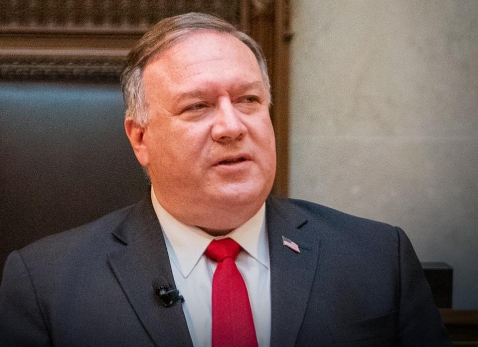 美國國務卿蓬佩奧（Mike Pompeo）   圖／翻攝美國國務院官網（資料照）