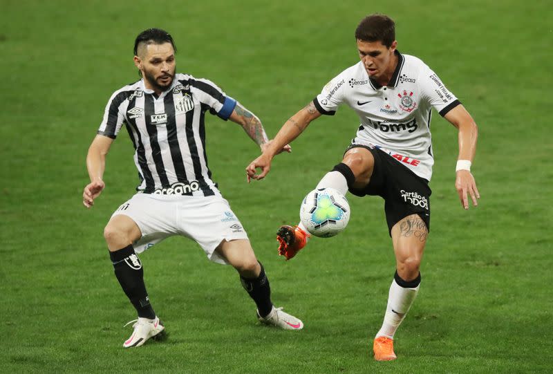 Brasileiro Championship - Corinthians v Santos