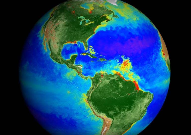 Nasa map of Earth over 20 years highlights astonishing impact of climate change