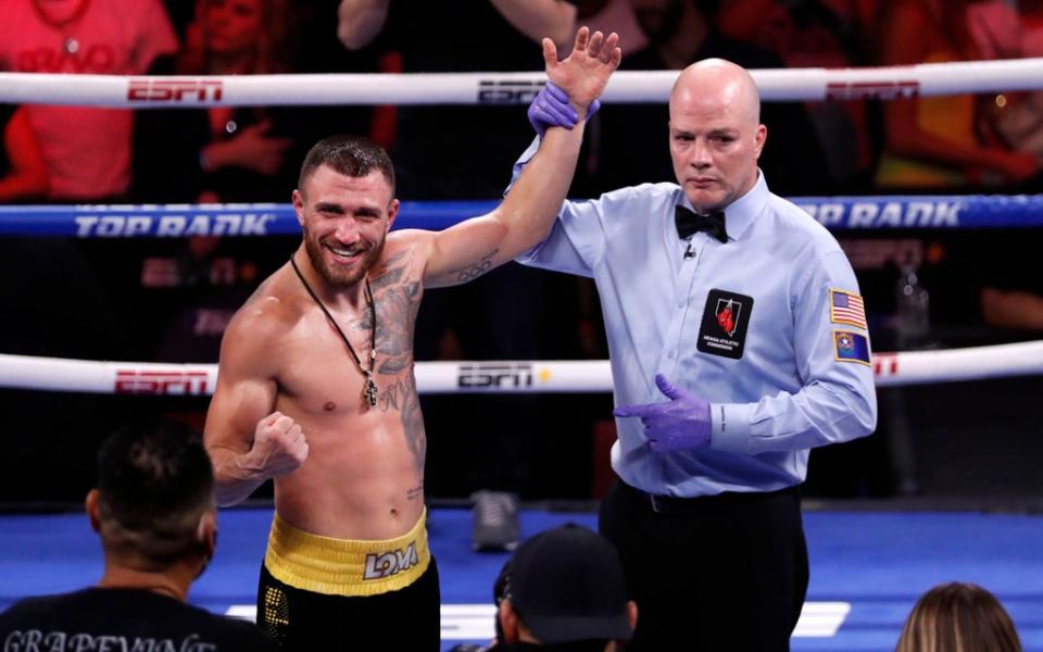  Lomachenko is battling for his titles (Getty Images)