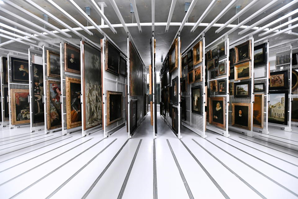 View of artwork as Dutch museum Boijmans Van Beuningen opens its 