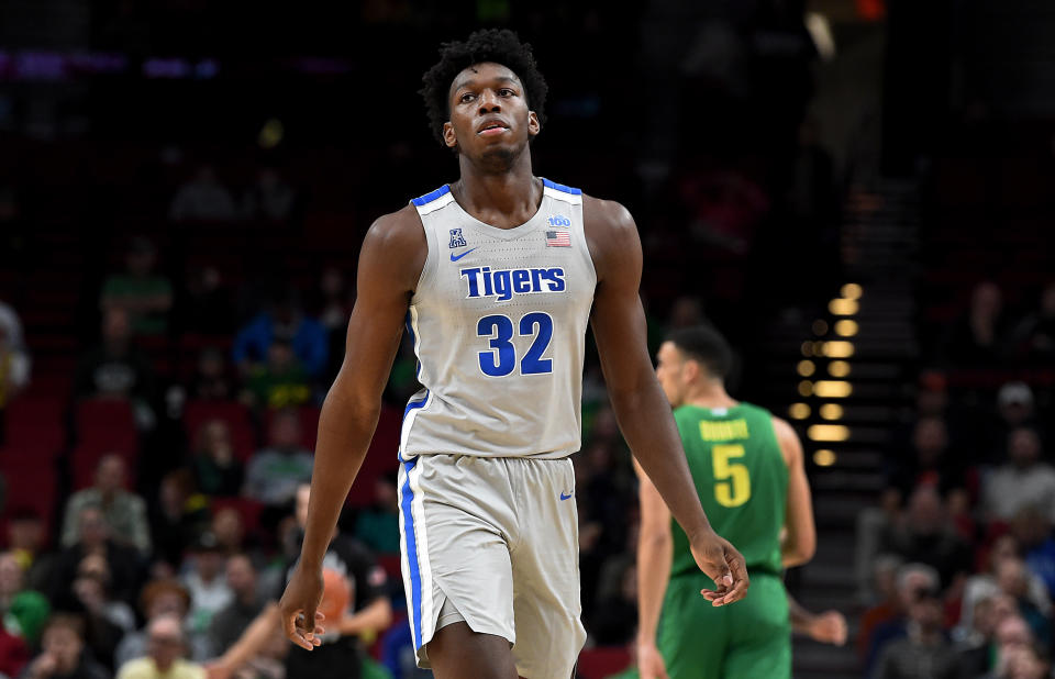 Having signed with Excel Sports on Friday, James Wiseman will now turn his attention to the 2020 draft. (Steve Dykes/Getty Images)