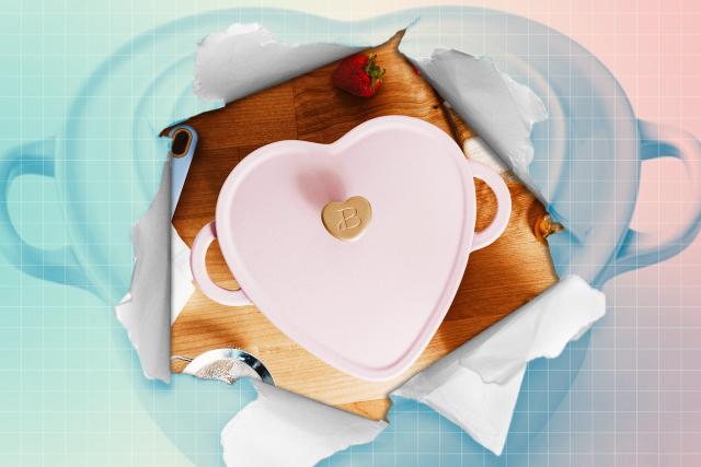 Drew Barrymore Heart-Shaped Dutch Oven